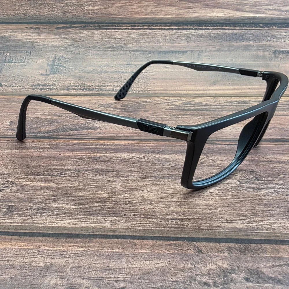 Ray-Ban RB 4214 601-S/718 Matte Black Gunmetal Rectangular Frames 59-17-145
